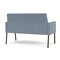 Lesro Mystic Lounge Reception Loveseat, Bronze, RS Rain Song Back, MD Titan Seat, RS Rain Song Arm Panels ML1501 - alternate 3